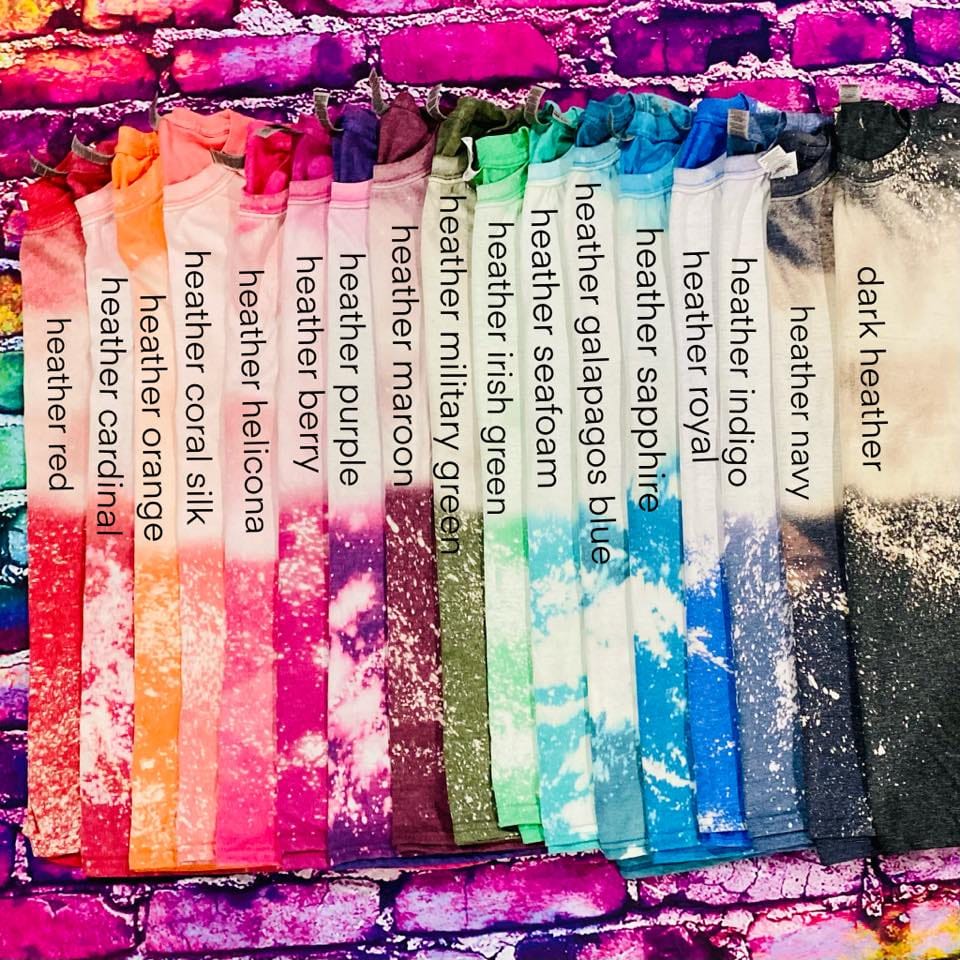 Add on bleach or custom dyed option