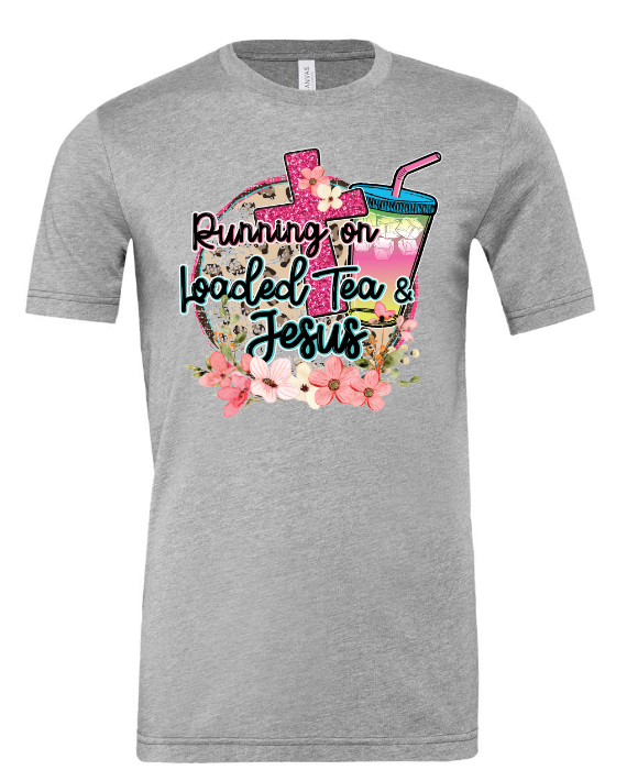 Running on loaded tea and Jesus