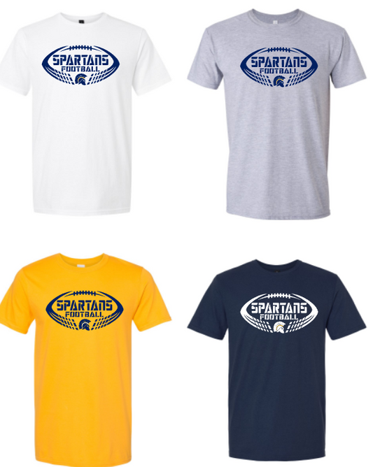 Spartans football outline
