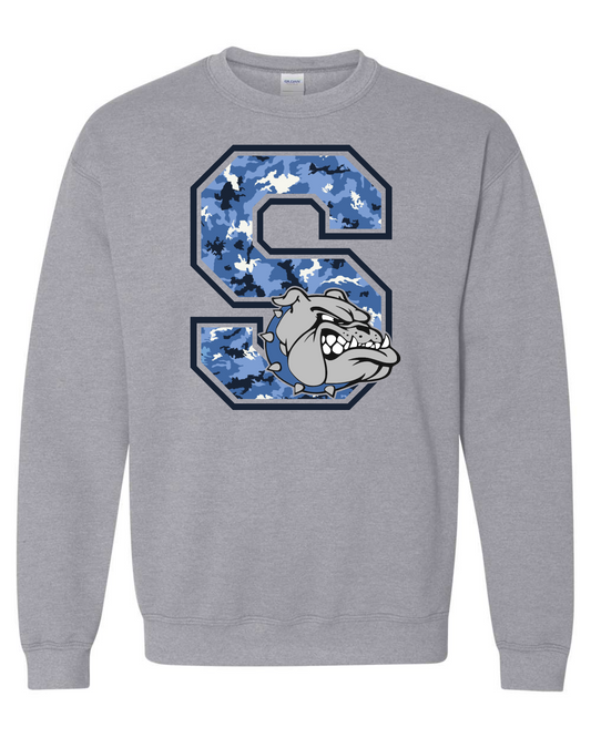 S blue camo