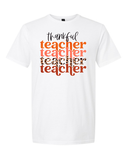 Thankful teacher