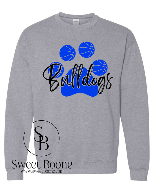 Bulldogs basketball  paw