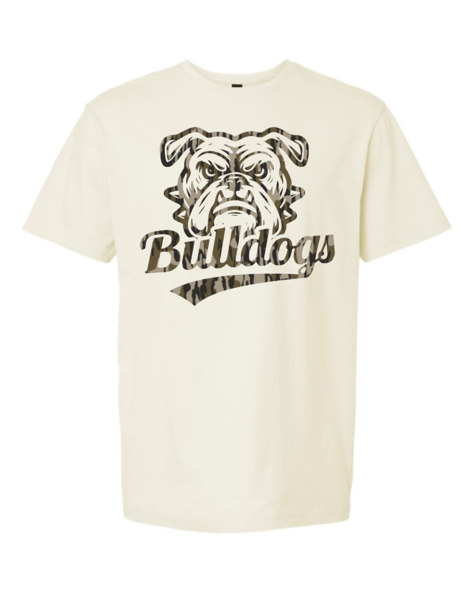 Bulldogs camo face