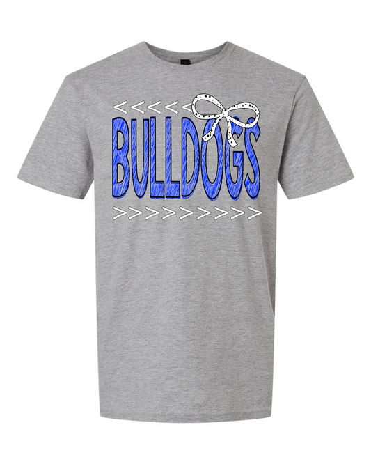Bulldogs sketch bow