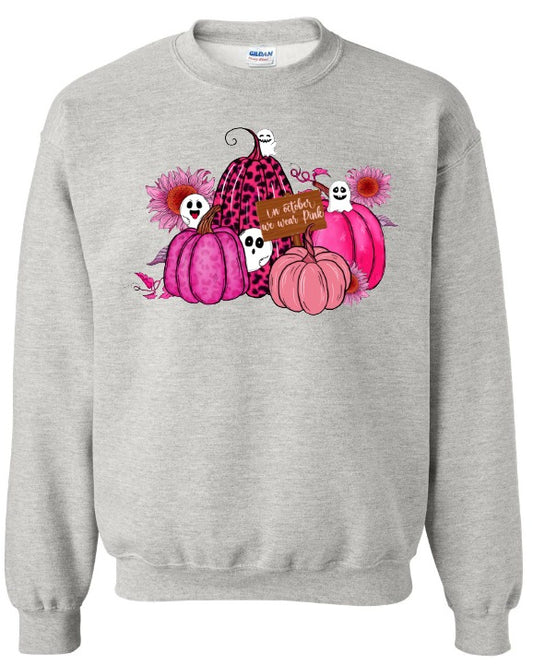 pink pumpkins ghosts